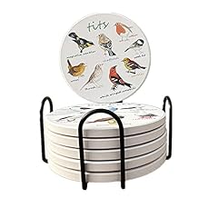 Bird ceramic coasters for sale  Delivered anywhere in UK
