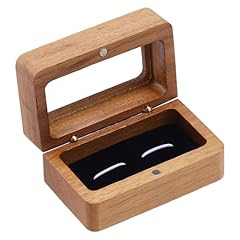 Dicosmetic wooden cufflinks for sale  Delivered anywhere in UK