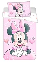 minnie mouse cot bedding set for sale  Delivered anywhere in UK