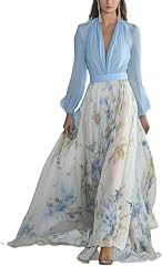 Blumenkleid damen hellblaues gebraucht kaufen  Wird an jeden Ort in Deutschland