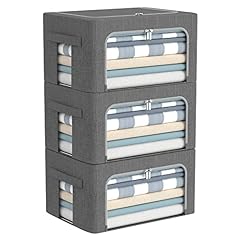 3pack foldable storage for sale  Delivered anywhere in USA 