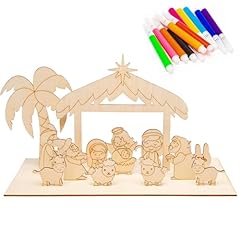 Haooryx nativity wood for sale  Delivered anywhere in USA 