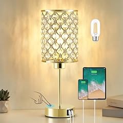 Crystal table lamp for sale  Delivered anywhere in USA 