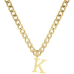 Gold initial necklace for sale  Delivered anywhere in USA 