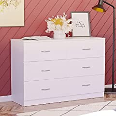 Vida Designs 6 Drawer Wide Chest of Drawers Bedroom for sale  Delivered anywhere in UK
