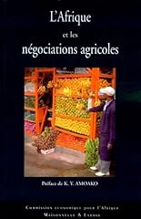 Afrique négociations agricole d'occasion  Livré partout en France