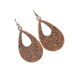Floral stamped teardrop for sale  Delivered anywhere in USA 