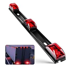 Nilight TL-11 1PC Red 9 LED ID Bar Marker Tail Black for sale  Delivered anywhere in USA 