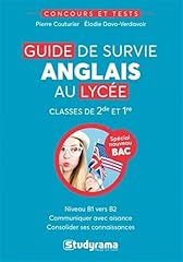 Guide survie anglais d'occasion  Livré partout en Belgiqu