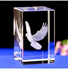 Crystal glass peace for sale  Delivered anywhere in Ireland