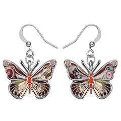 Duowei enamel butterfly for sale  Delivered anywhere in UK