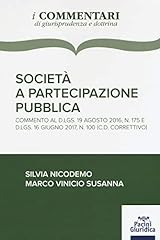 Società partecipazione pubbli usato  Spedito ovunque in Italia 