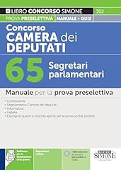 Concorso camera dei usato  Spedito ovunque in Italia 
