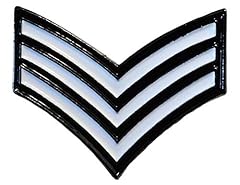 Sergeant stripes metal for sale  Delivered anywhere in UK