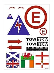 Scrutineering sticker kit for sale  Delivered anywhere in UK