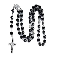 Catholic black rosary for sale  Delivered anywhere in USA 