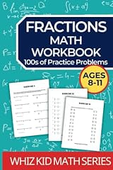 Fractions math workbook for sale  Delivered anywhere in UK