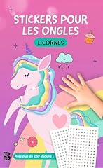 Stickers ongles licornes d'occasion  Livré partout en Belgiqu