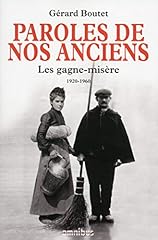 Paroles anciens gagne d'occasion  Livré partout en France