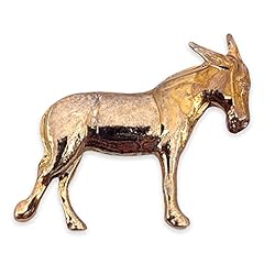 Stockpins gold donkey for sale  Delivered anywhere in USA 