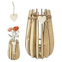 Holzvase blumenvasen stück gebraucht kaufen  Wird an jeden Ort in Deutschland
