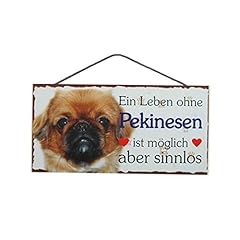 Türschild pekinese holz gebraucht kaufen  Wird an jeden Ort in Deutschland