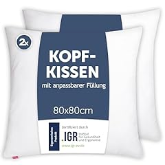 Blumtal kopfkissen 80x80 gebraucht kaufen  Wird an jeden Ort in Deutschland