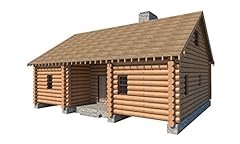 Used, I.E. Log Cabin House with Loft Plans 5 Bedroom DIY Cottage 1365 sq/ft Build Your Own for sale  Delivered anywhere in Canada