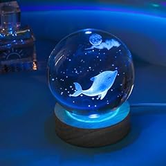Wqvshro dolphin crystal for sale  Delivered anywhere in USA 