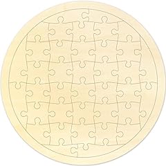 Blank puzzle round for sale  Delivered anywhere in USA 