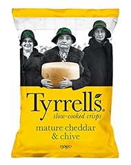 Tyrrells chips cheddar usato  Spedito ovunque in Italia 