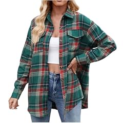 Flannel jackets women for sale  Delivered anywhere in USA 