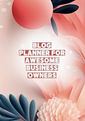 Awesome blog planner for sale  Delivered anywhere in UK