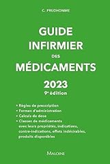 Guide infirmier médicaments d'occasion  Livré partout en France
