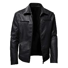 Haolei leather jacket for sale  Delivered anywhere in UK