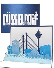 Grußkarte düsseldorf panoram gebraucht kaufen  Wird an jeden Ort in Deutschland