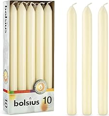 Bolsius ivory dinner for sale  Delivered anywhere in USA 