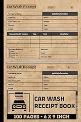 Car wash receipt for sale  Delivered anywhere in UK