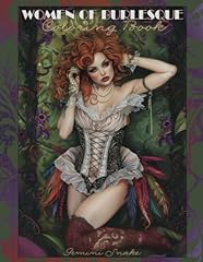 Women burlesque coloring for sale  Delivered anywhere in UK