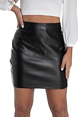Guanyy black leather for sale  Delivered anywhere in USA 