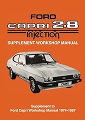 Ford Capri 2.8 Injection Supplement Workshop Manual for sale  Delivered anywhere in UK