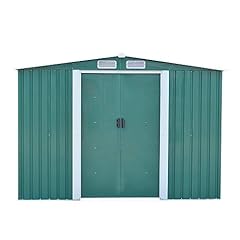 Panana 8 x 10ft Tool Storage House Metal Garden Apex for sale  Delivered anywhere in UK