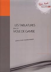 Tablatures viole gambe d'occasion  Livré partout en France