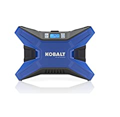 Kobalt 120v & 12v Portable Air Compressor Inflator, used for sale  Delivered anywhere in USA 