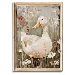 Vintage goose painting for sale  Delivered anywhere in USA 