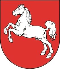 Aufkleber niedersachsen wappen gebraucht kaufen  Wird an jeden Ort in Deutschland