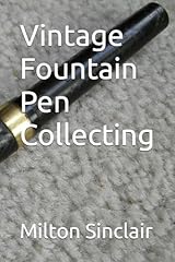 Vintage fountain pen usato  Spedito ovunque in Italia 