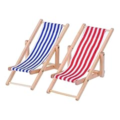 Sedia spiaggia miniatura usato  Spedito ovunque in Italia 