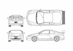 Photo blueprint honda for sale  Delivered anywhere in UK