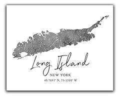 Long island map for sale  Delivered anywhere in USA 